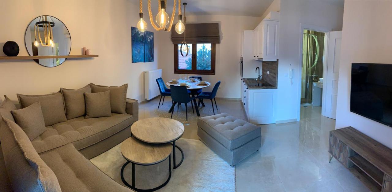 Divine Meteora Luxury Midtown Apartment กาลัมปากา ภายนอก รูปภาพ